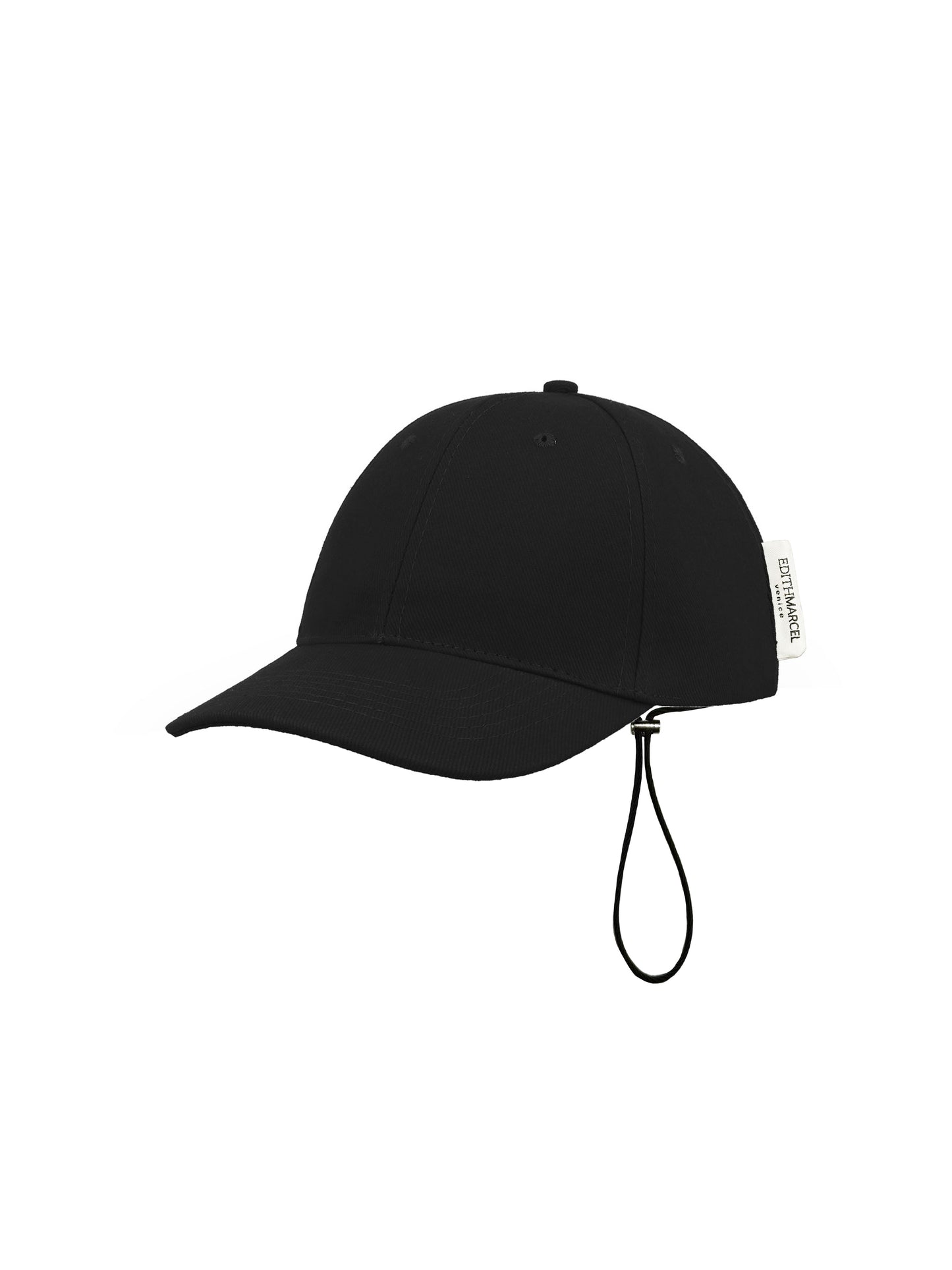 Cap with drawstring