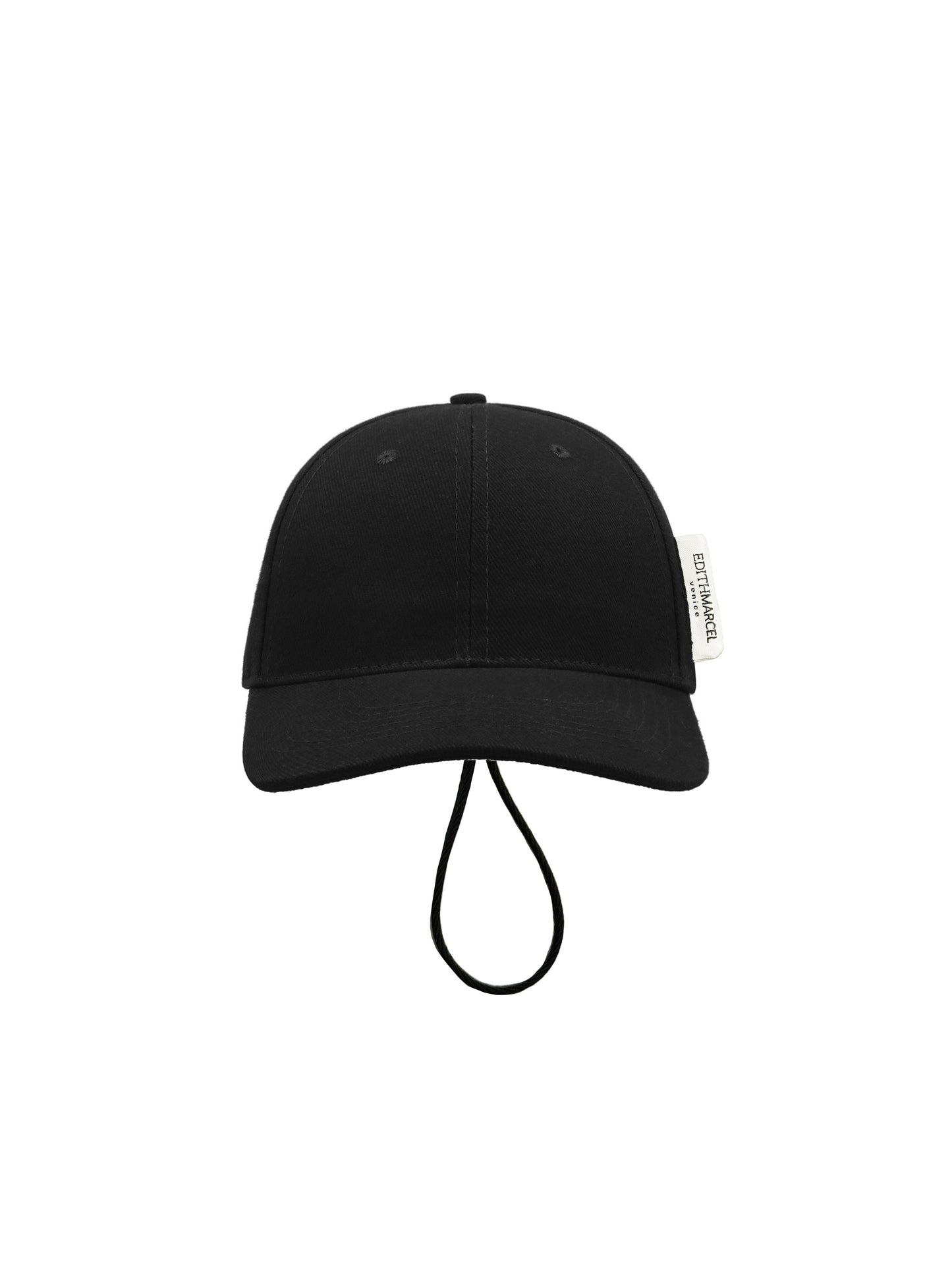 Cap with drawstring