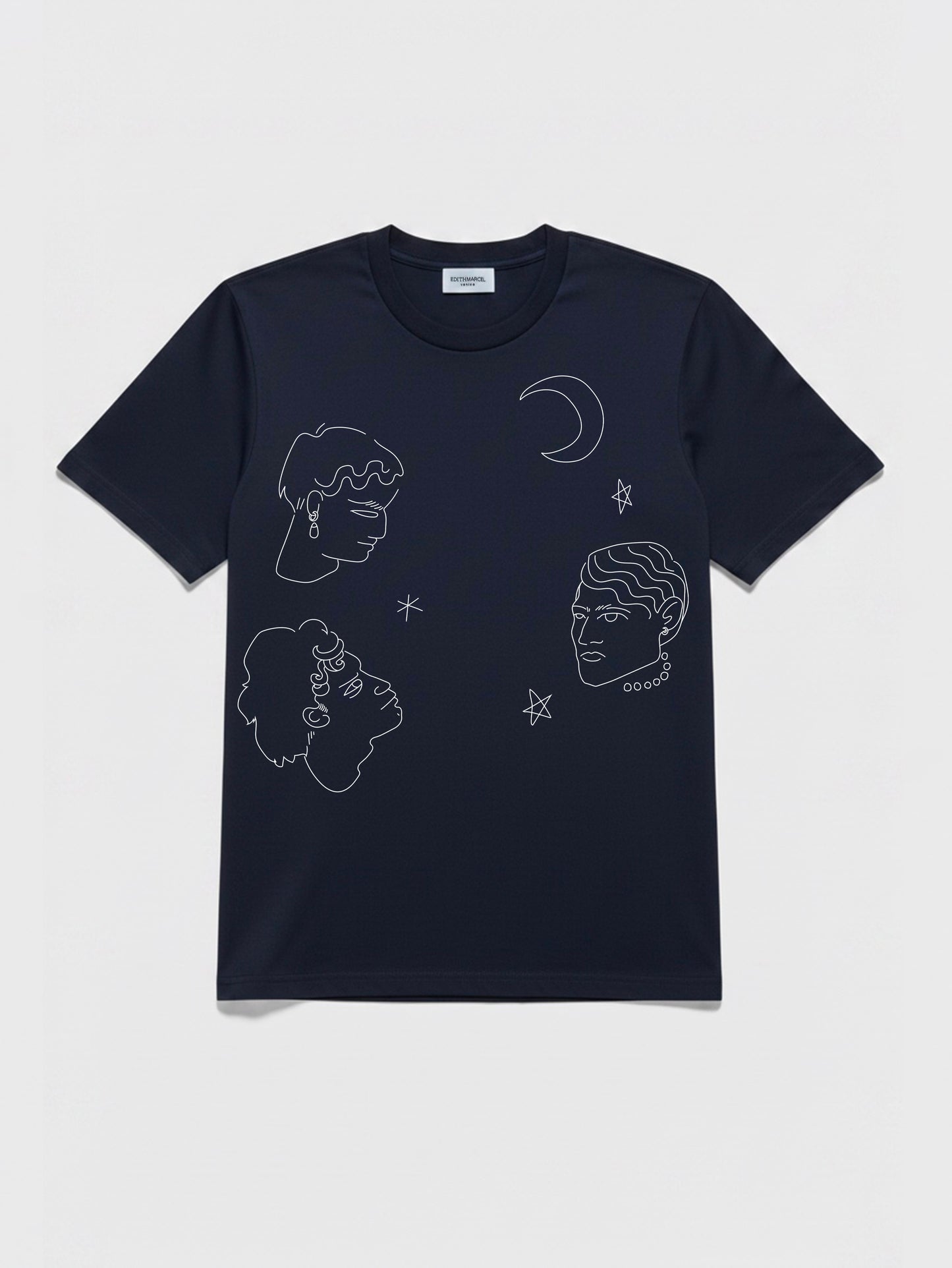 FACEANDSTAR BLUE TSHIRT