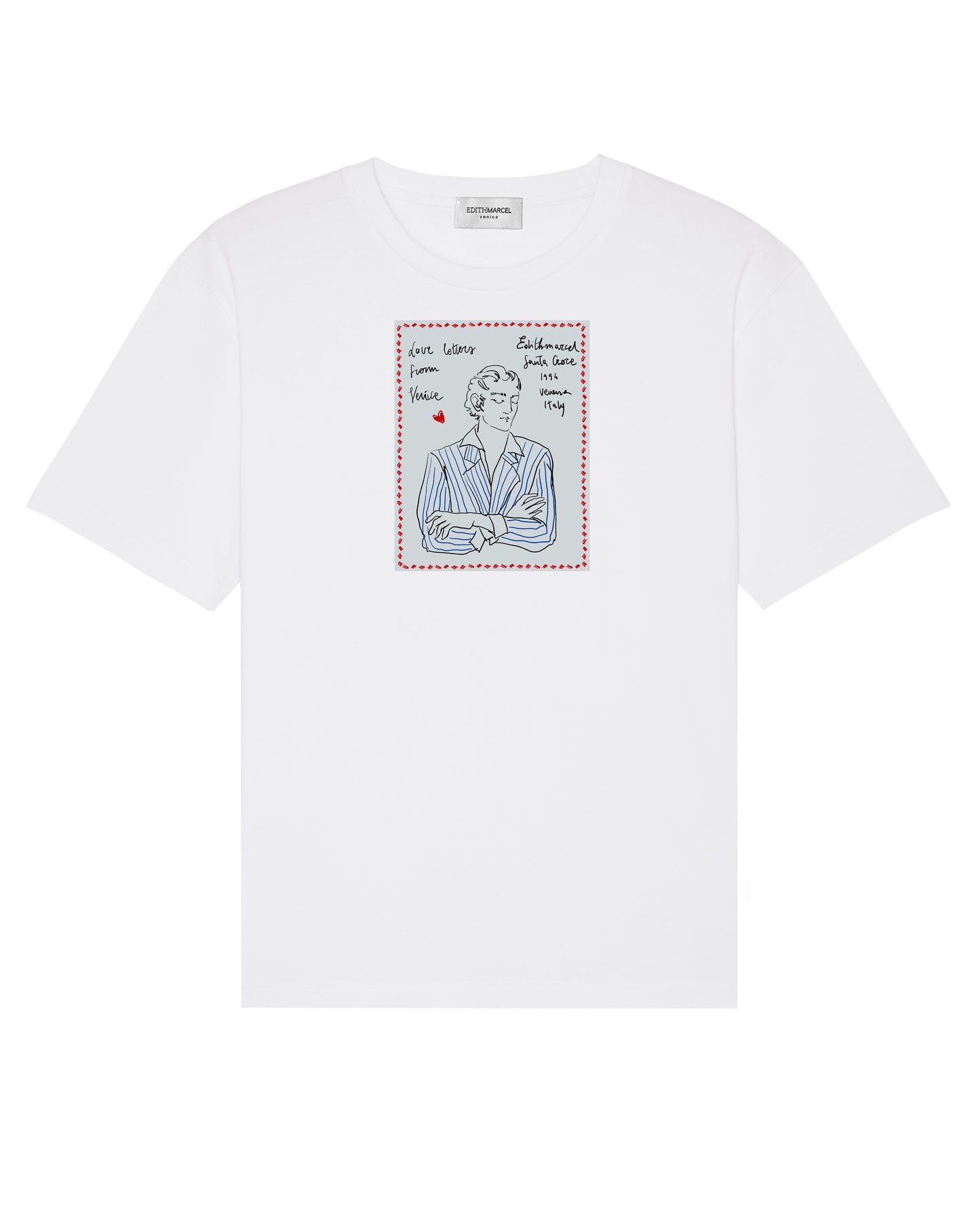 T-shirt "EDITHMARCEL <3 VENICE"