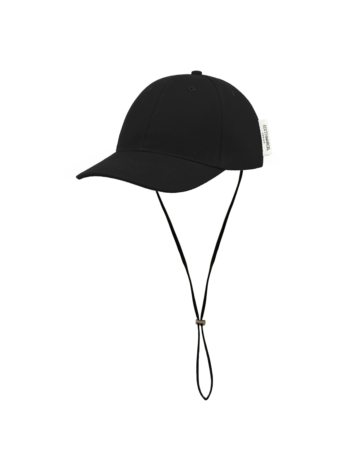 Cap with drawstring