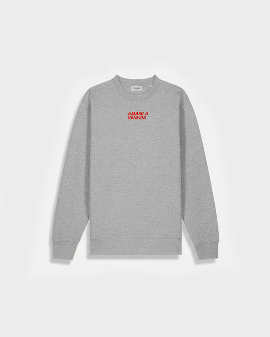 "AMAMI A VENEZIA" GREY SWEATSHIRT