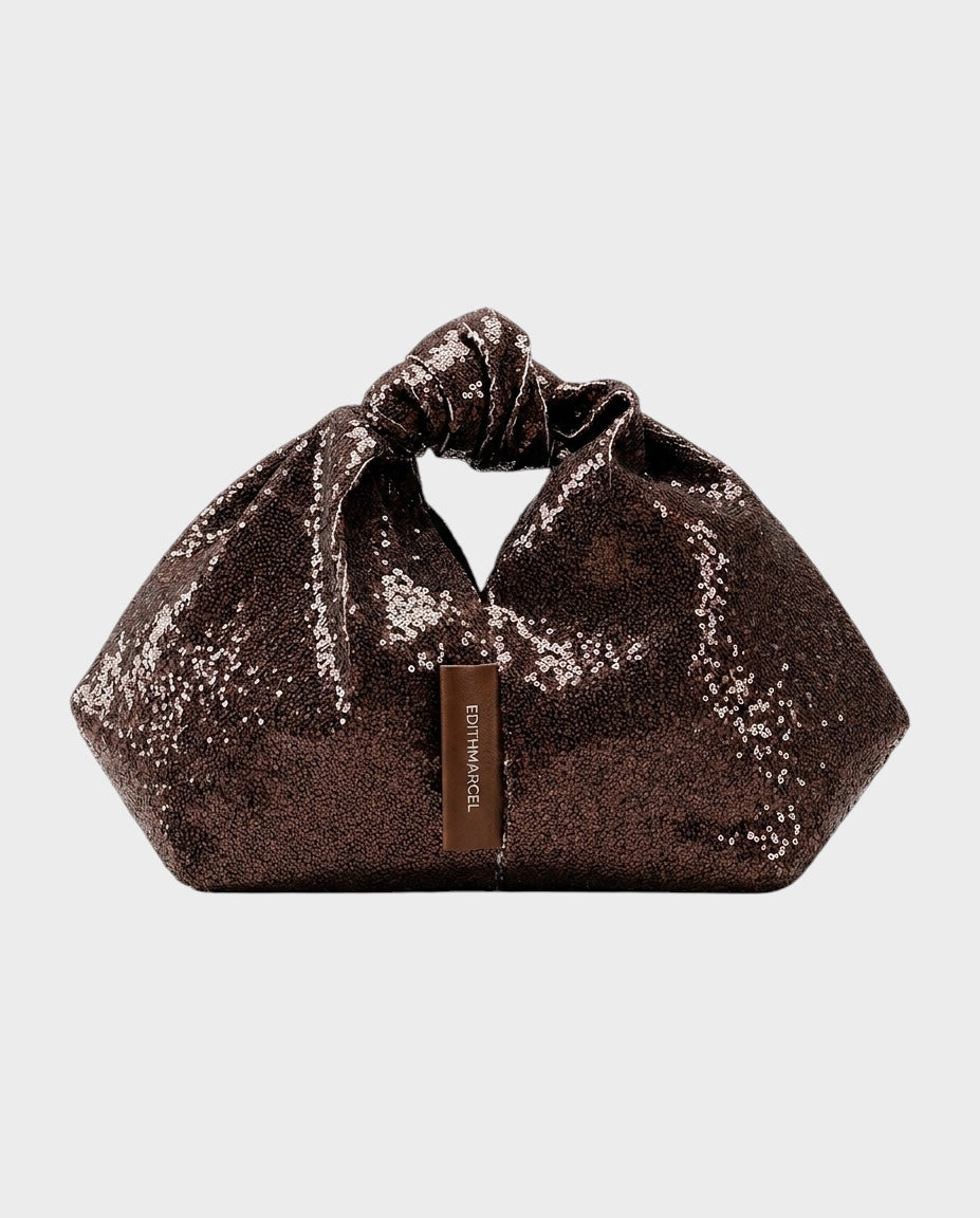 SEQUIN KNOT BAG