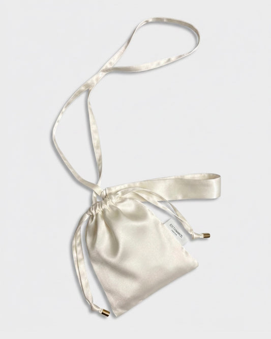 WHITE MARION BAG