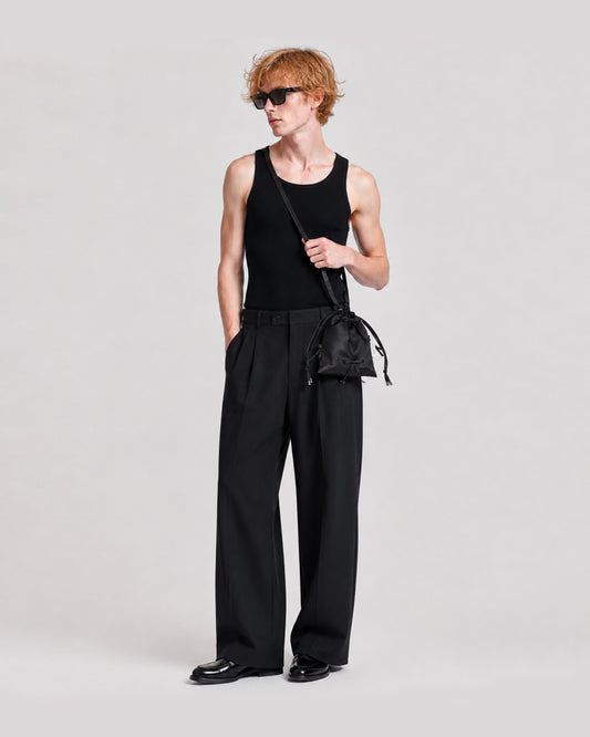 BLACK BOWS MARION BAG
