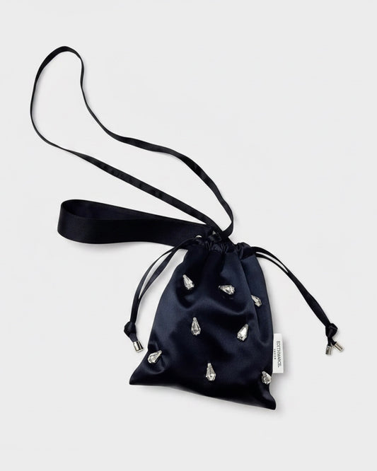 BLUE CRYSTALS MARION BAG