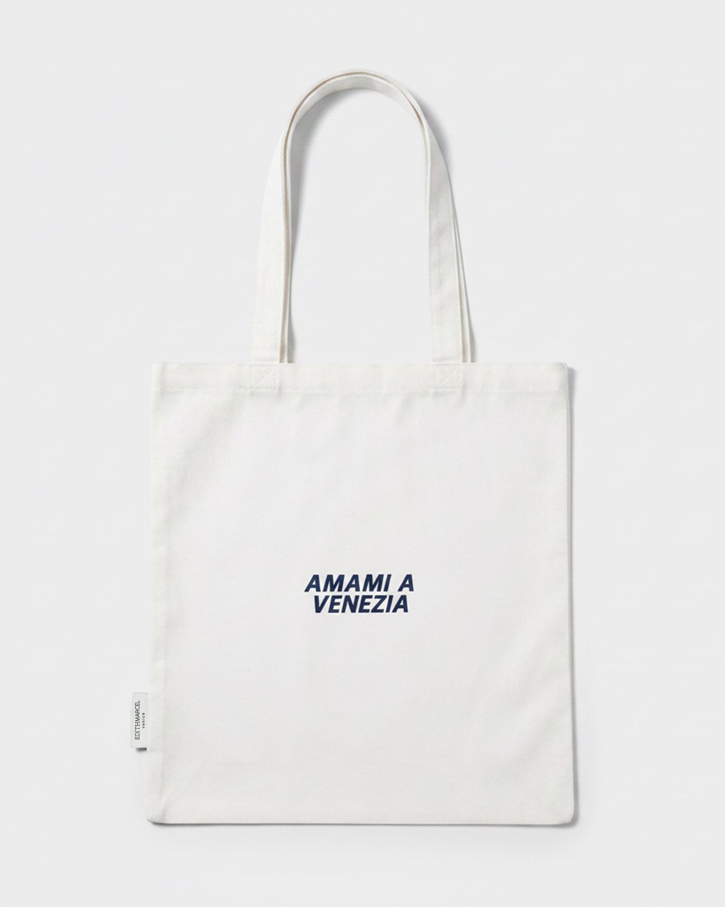 BORSA TOTE BIANCA "AMAMI A VENEZIA"
