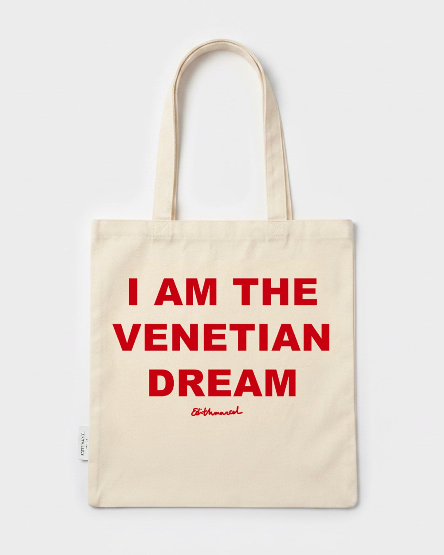 "I AM THE VENETIAN DREAM" TOTE BAG
