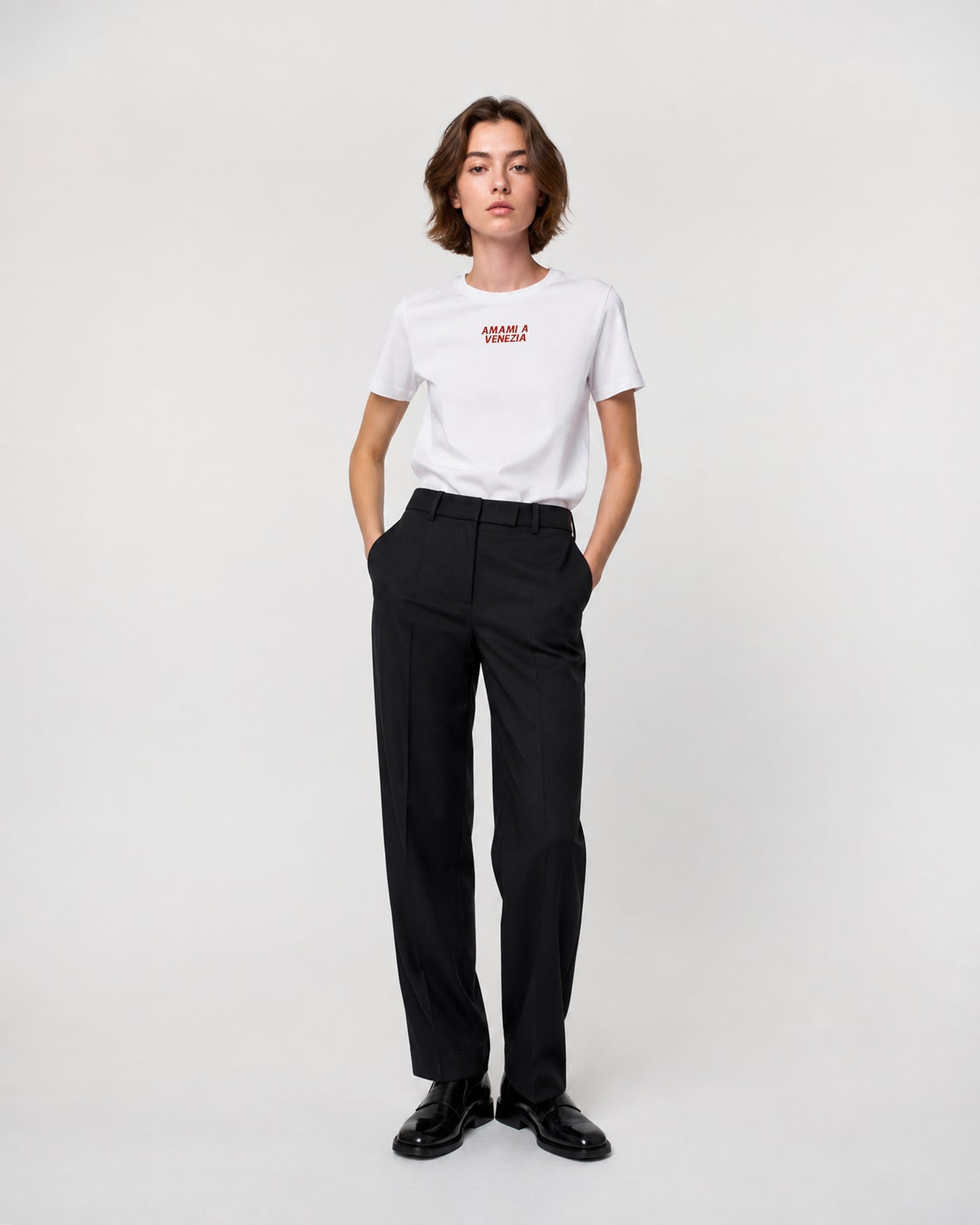 "AMAMI A VENEZIA" T-SHIRT BIANCA