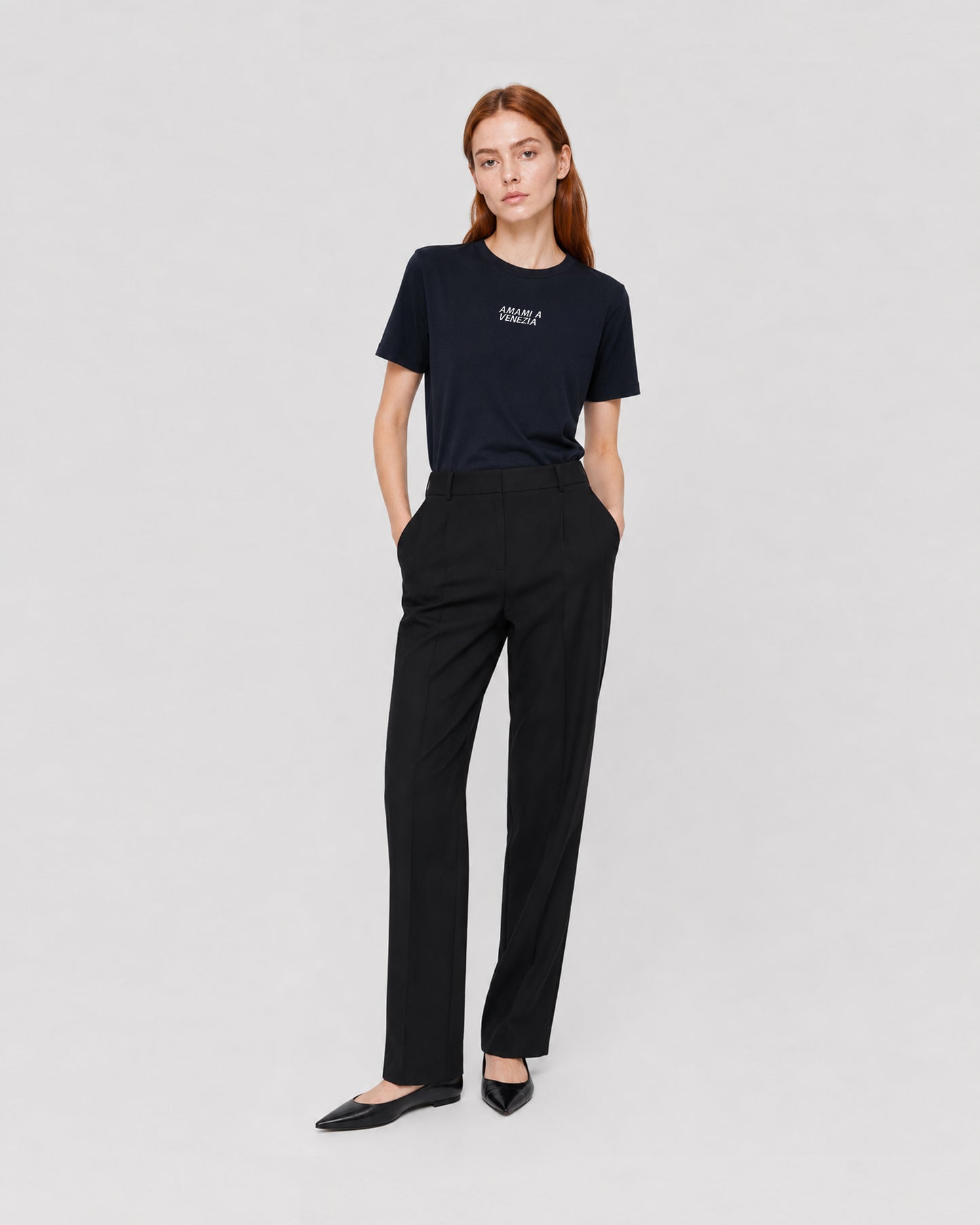 T-SHIRT BLU "AMAMI A VENEZIA"