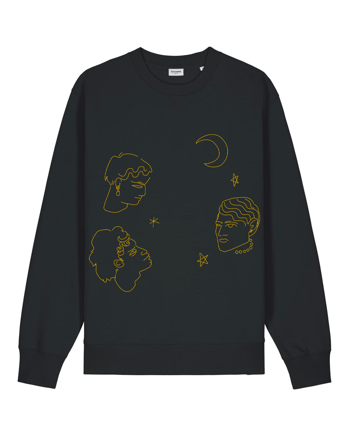 "Face and stars" Sweatshirt