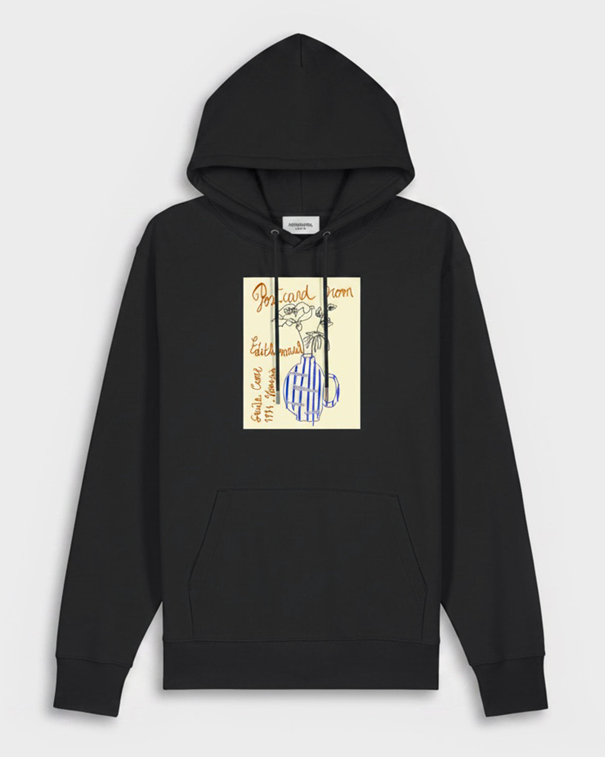 POSTCARD BLACK HOODIE