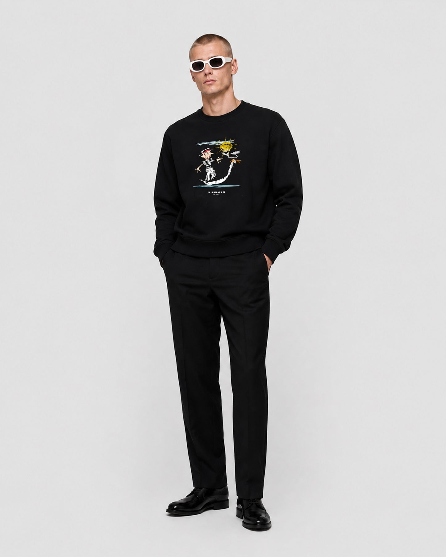 GONDOLA BLACK SWEATSHIRT