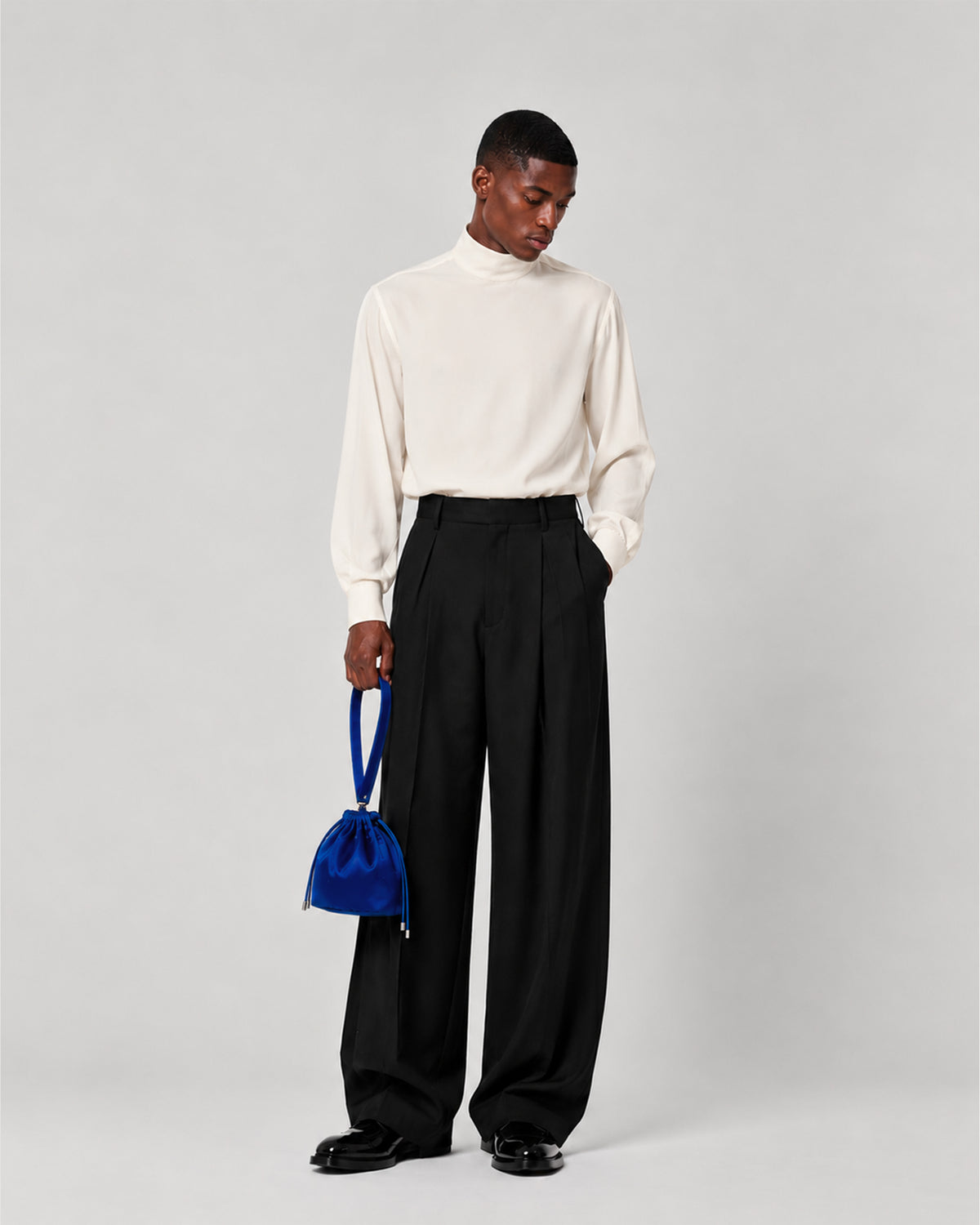 ELECTRIC BLUE MARION BAG