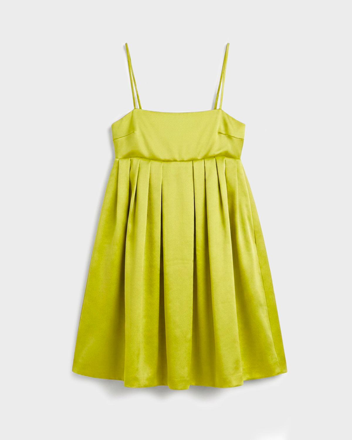LIME GREEN MINI DRESS