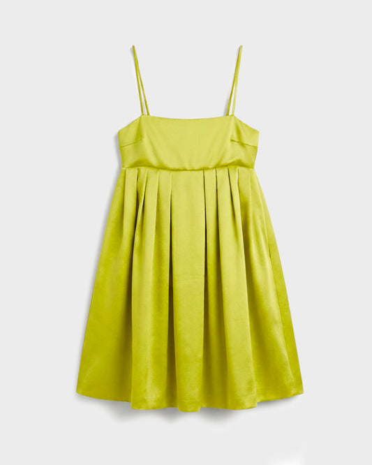 LIME GREEN MINI DRESS