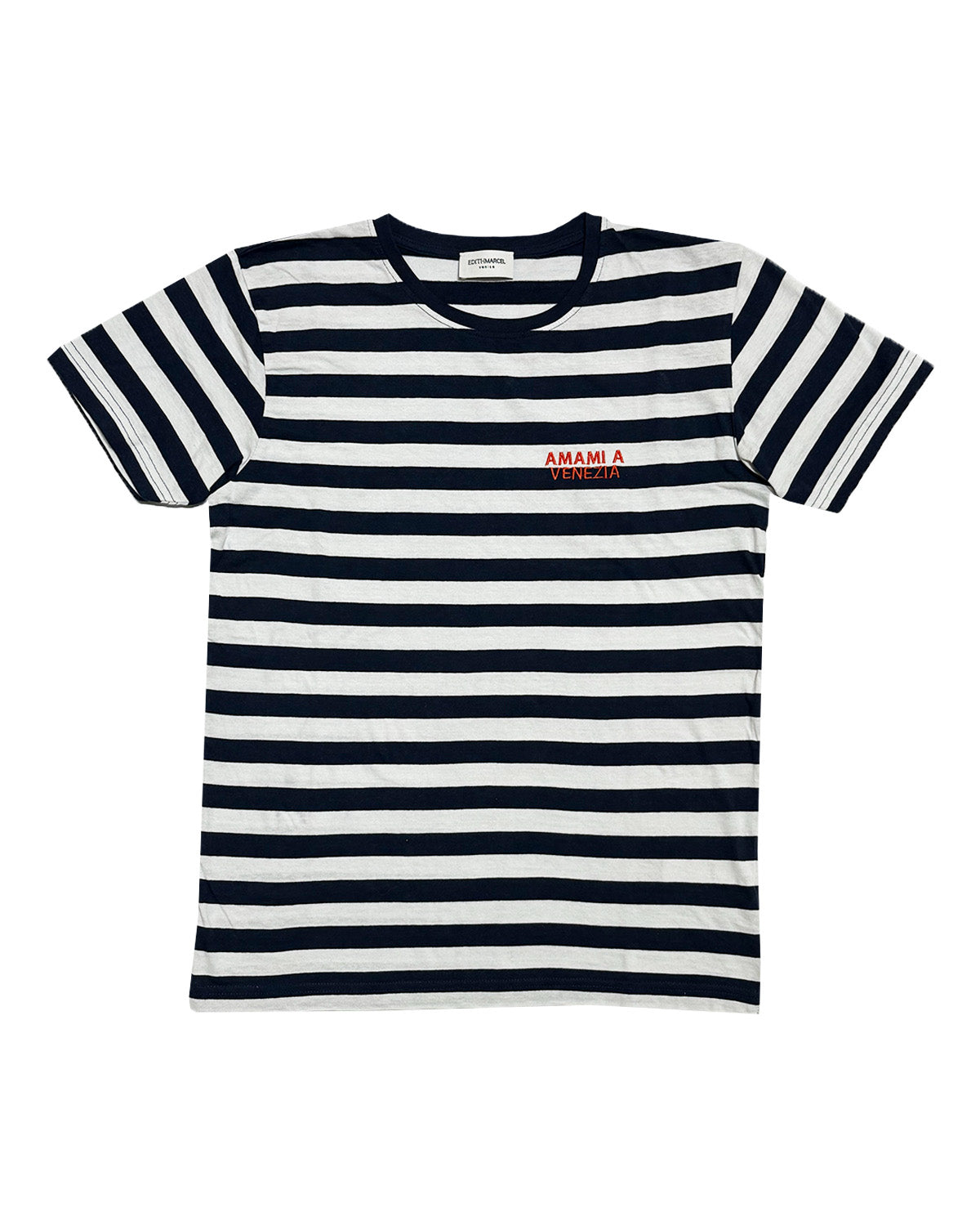 "Amami a Venezia" striped t-shirt