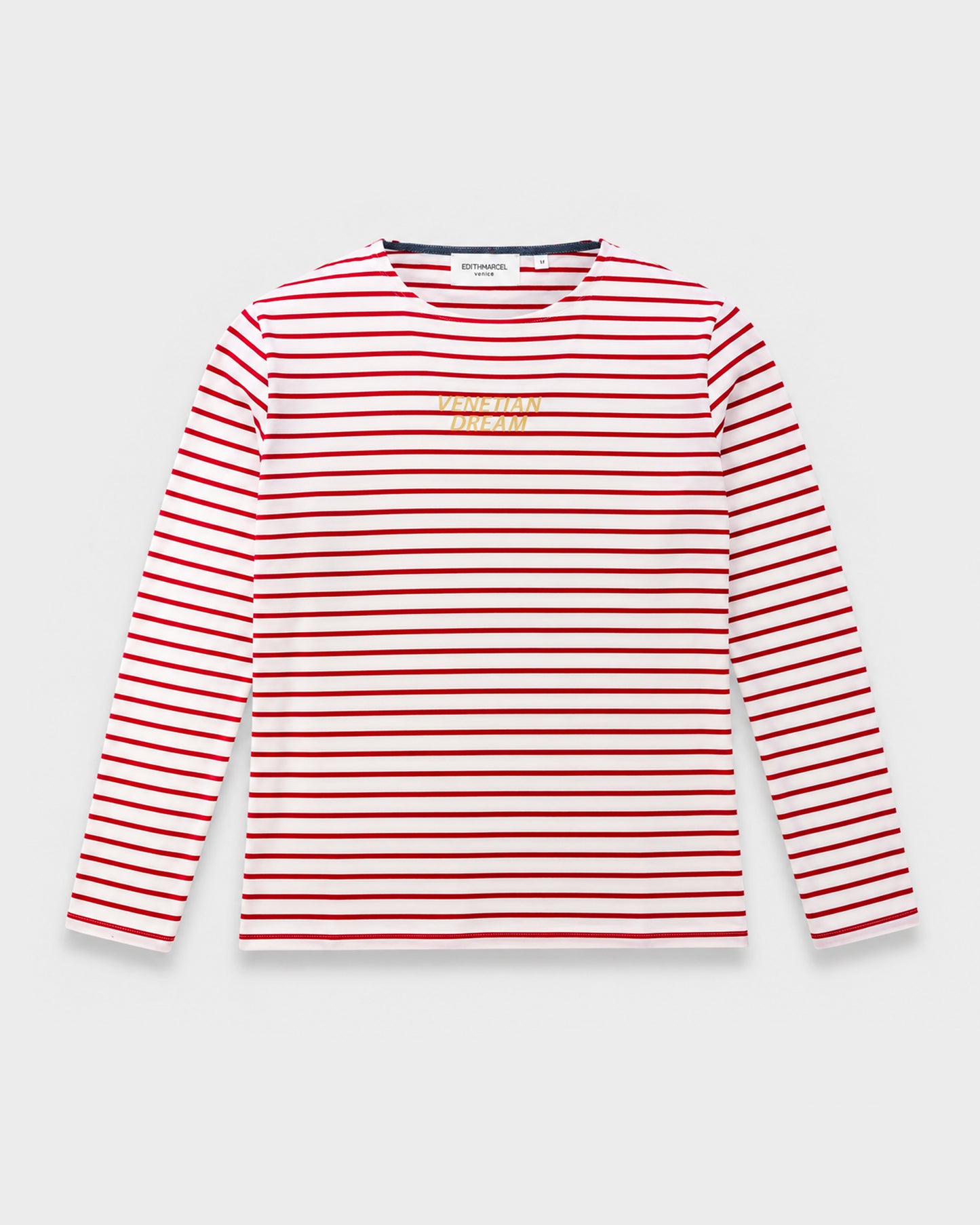 "VENETIAN DREAM" STRIPPED RED TSHIRT