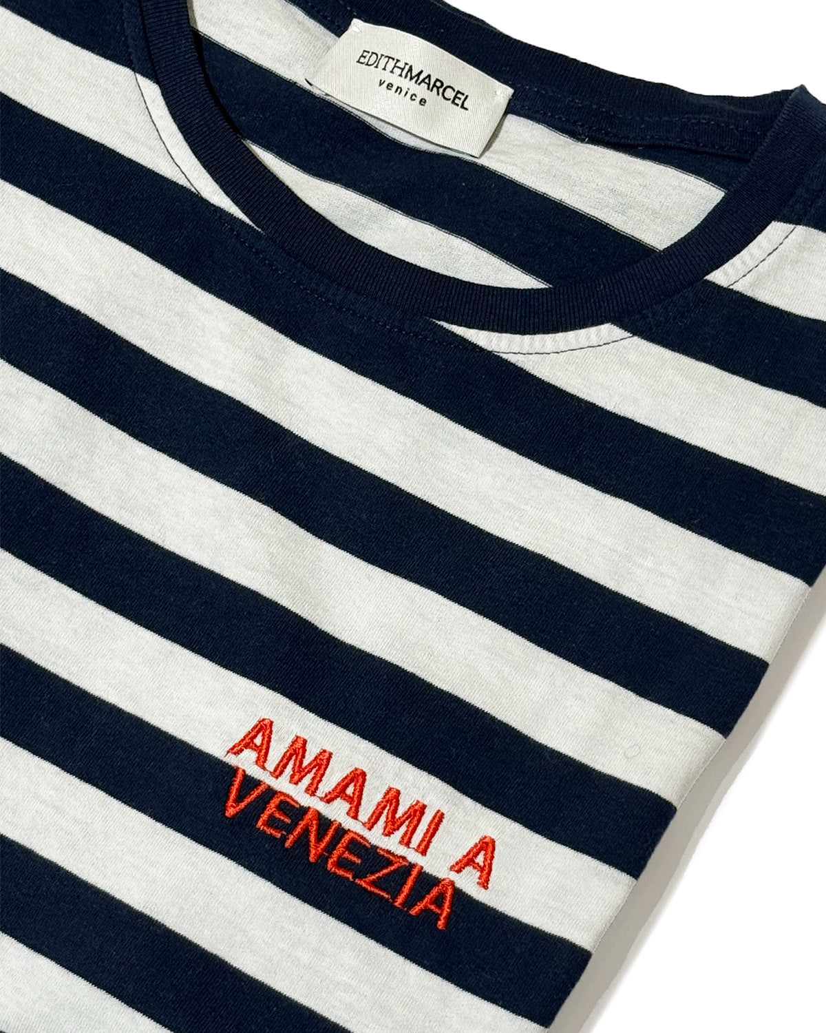 "Amami a Venezia" striped t-shirt