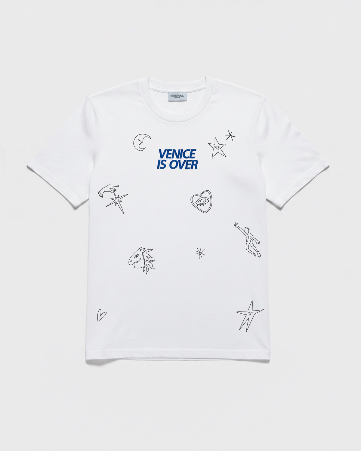 "VENICE IS OVER" WHITE TSHIRT